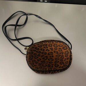 Leopard Print Crossbody Bag